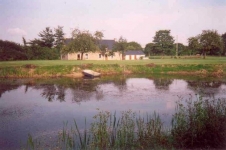 le plan d'eau tout près du gîte